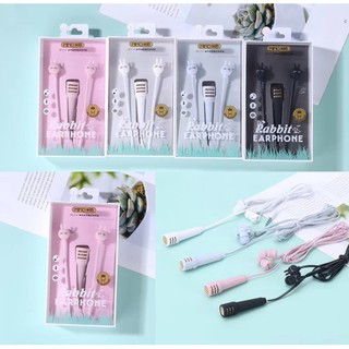 Tai nghe tai thỏ chim xanh Mi-491 mi-519 KN-6001 tai nghe thỏ có mic cute tai nghe dễ thương