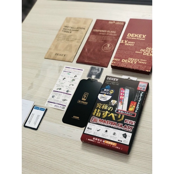 Miếng Dán Màn Hình Iphone, Kính Cường Lực 3D Master Nhật Bản Cho Các Dòng iphone - Các Dòng Dekey