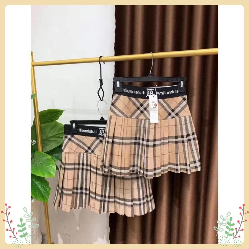 Chân Váy Xếp Ly Lury Nữ Hàng Cao Cấp, Chân Váy Dáng Xòe Ngắn, Chất Vải Co Giãn, Khóa Hông Siêu Tôn Dáng, Họa Tiết BB/GC | BigBuy360 - bigbuy360.vn