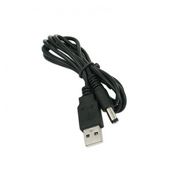 Cable sạc USB ra jack đầu tròn 5.5mm (như hình)