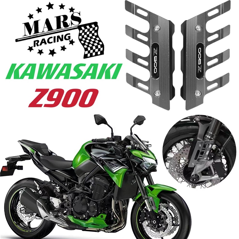 Phụ kiện xe máy Chắn bùn Bảo vệ phuộc trước Bộ bảo vệ Chặn Chắn bùn trước Thanh trượt chống rơi Cho KAWASAKI Z900 Z 900 2017 2018 2019 2020