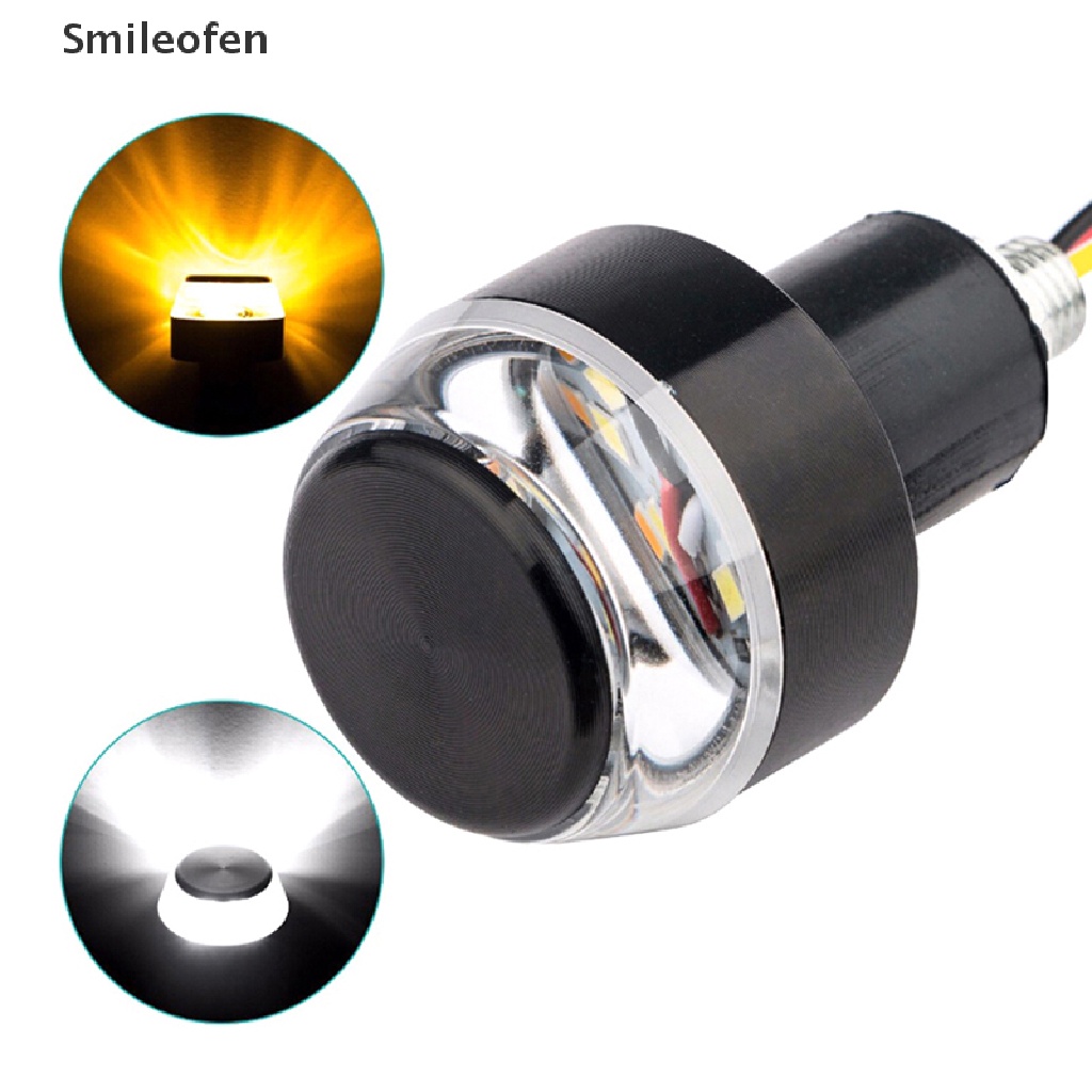 Bộ 2 Đèn LED Tín Hiệu DC 12V Gắn Tay Lái Xe Máy