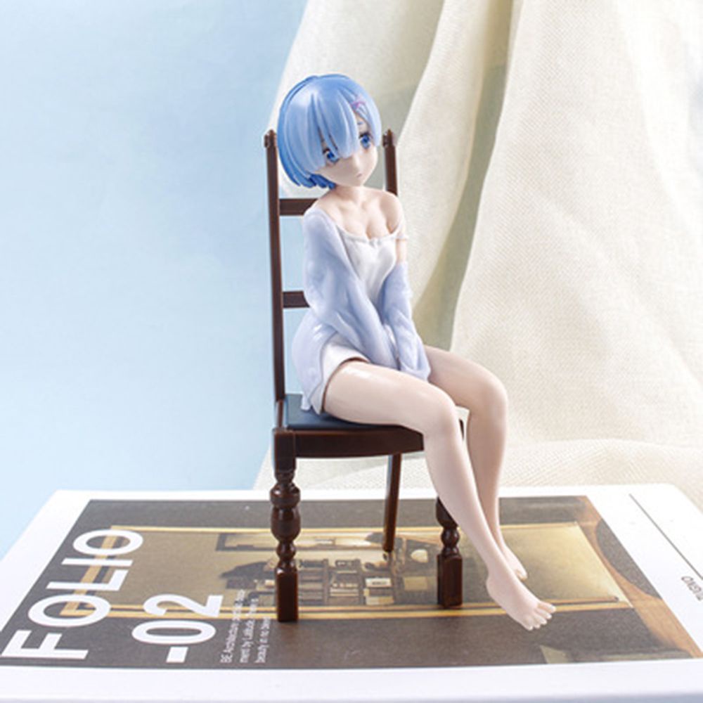 Đồ chơi mô hình Rem Anime mặc đồ ngủ 17cm PVC Re ZERO Starting Life in Another World