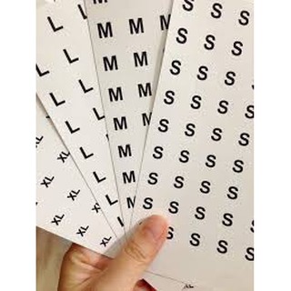 Decal size M dành cho quần áo 96 miếng