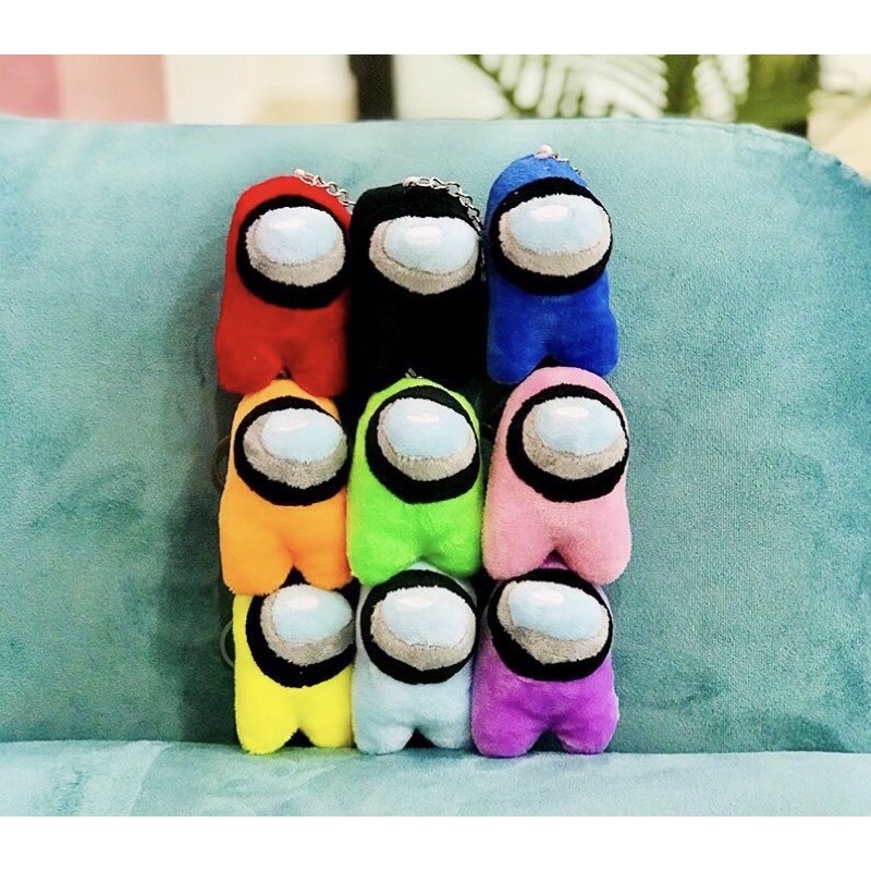 Móc khoá Among Us ngoài hành tinh bông siêu hot