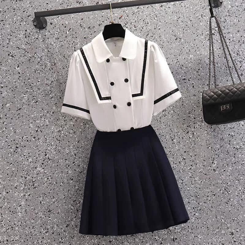 Áo sơ mi nữ Bigsize công sở kiểu tay ngắn SM05_hhbigsize