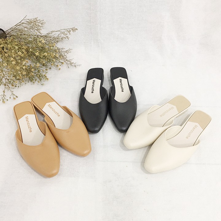 Dép mules nữ thời trang - gcg27 - shoptienich92 tienich