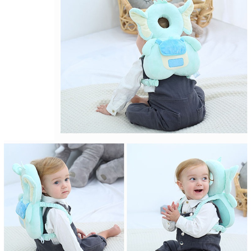 Đệm Bảo Vệ Đầu Chống Rơi Hình Thú Hoạt Hình Cho Bé Trai Và Bé Gái