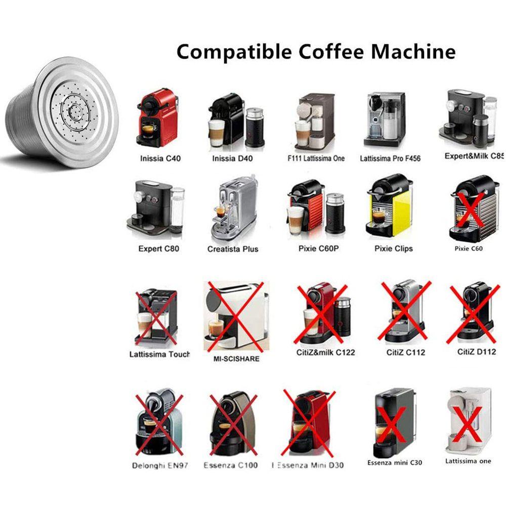NESTLE Muỗng Cà Phê Bằng Thép Không Gỉ Có Thể Tái Sử Dụng Cho Nespresso Nestlele