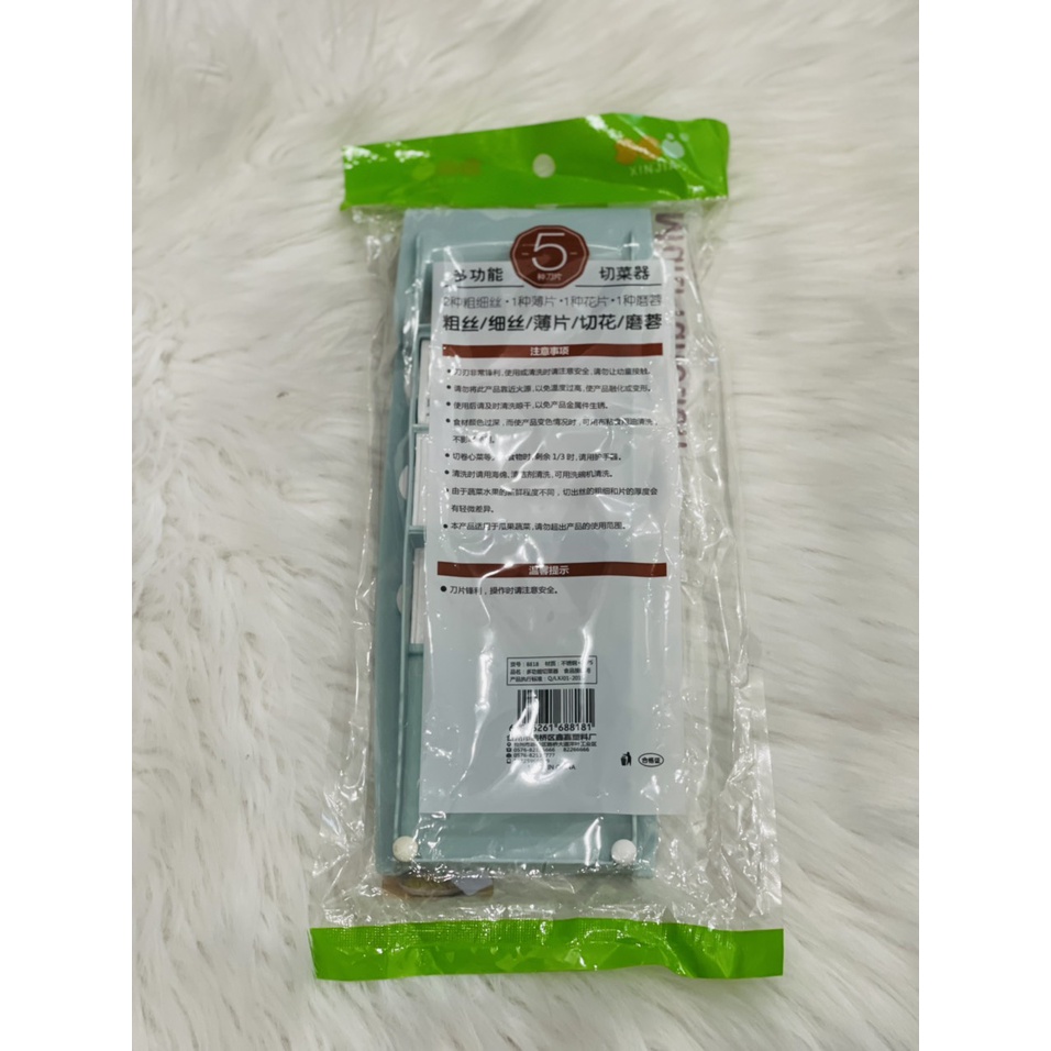 Bộ bào rau củ 5 in 1 đa năng