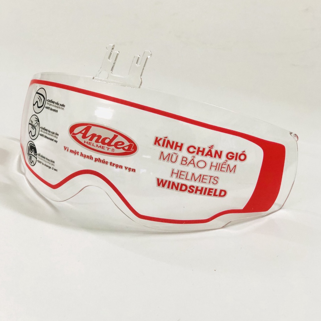 Kính thay cho mũ Andes 181 kính âm