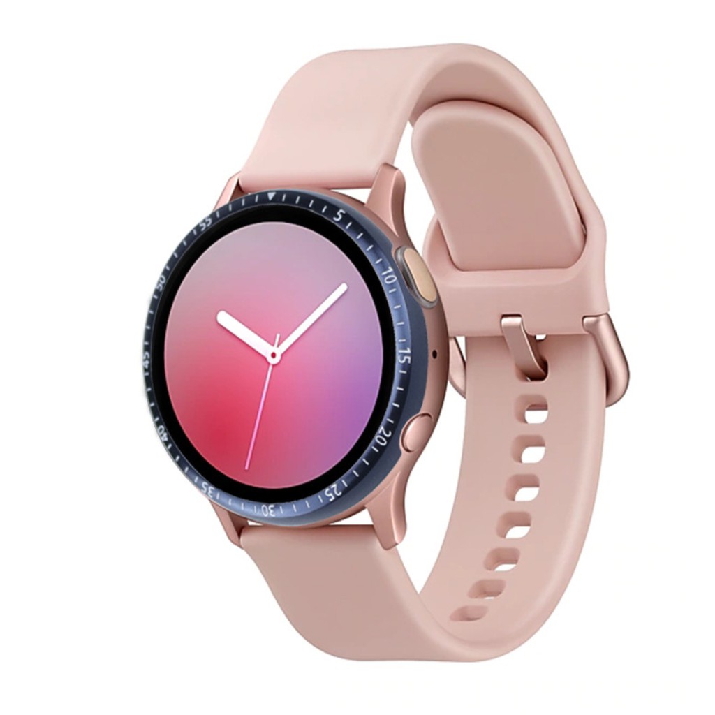 Khung viền Benzen cho Samsung Galaxy Watch Active 2 40mm/44mm, decal, dán skin đồng hồ (ZK01)