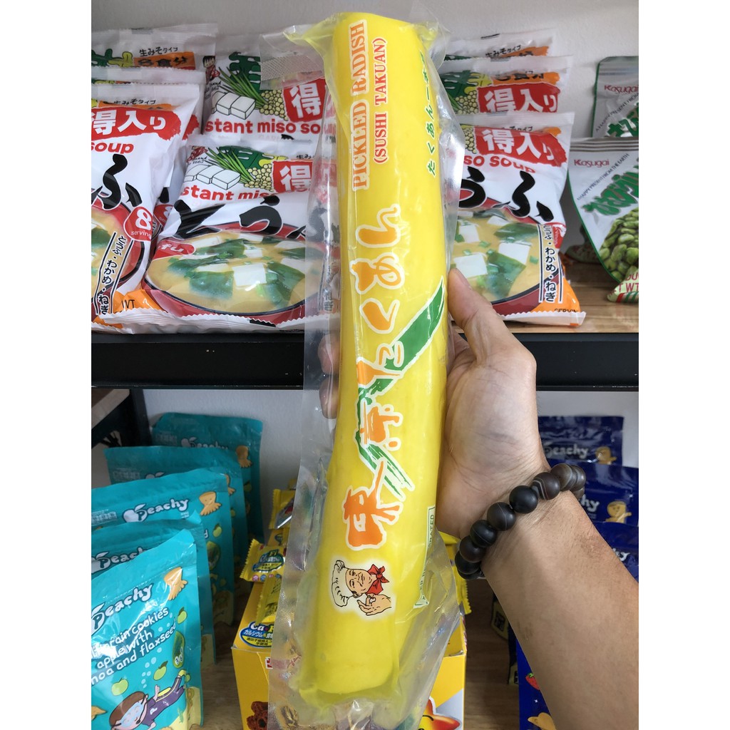 [HÀNG CHUYÊN DÙNG] Củ cải chế biến - Pickled Radish Takuwan - 1 Phần 500 gram