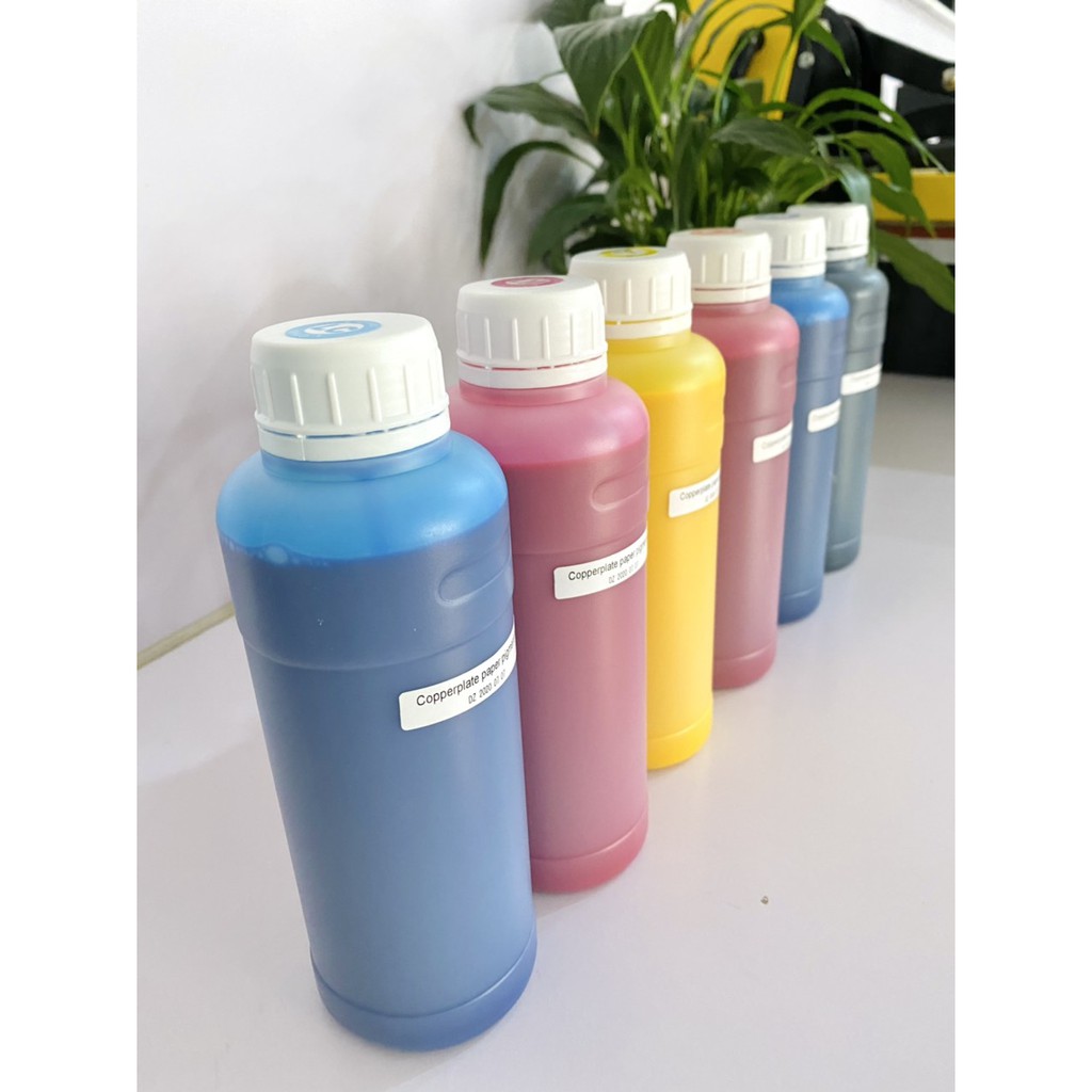📣 Mực In Không Phai Pigment UV  Chai 500ml  Không Gây Tắc Nghẽn Đầu Phun 🖨