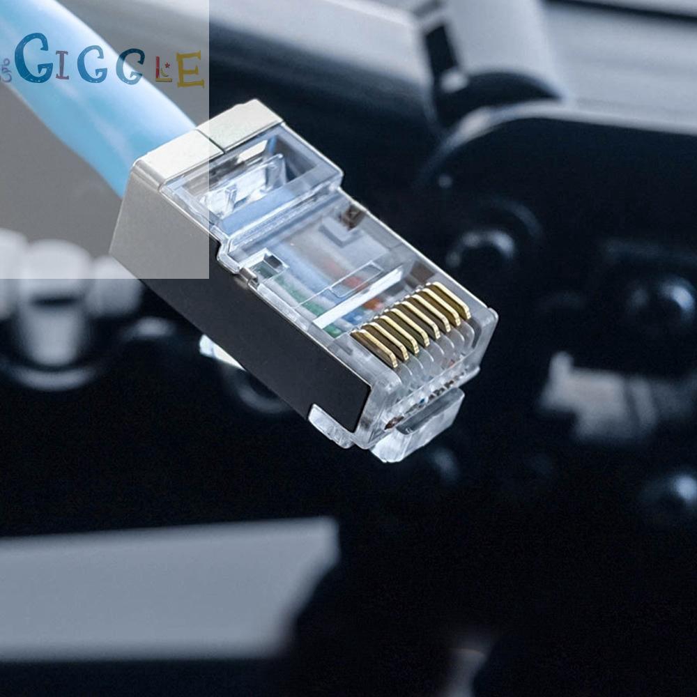 Set 50 đầu nối dây mạng RJ45 CAT5e CAT6 | BigBuy360 - bigbuy360.vn