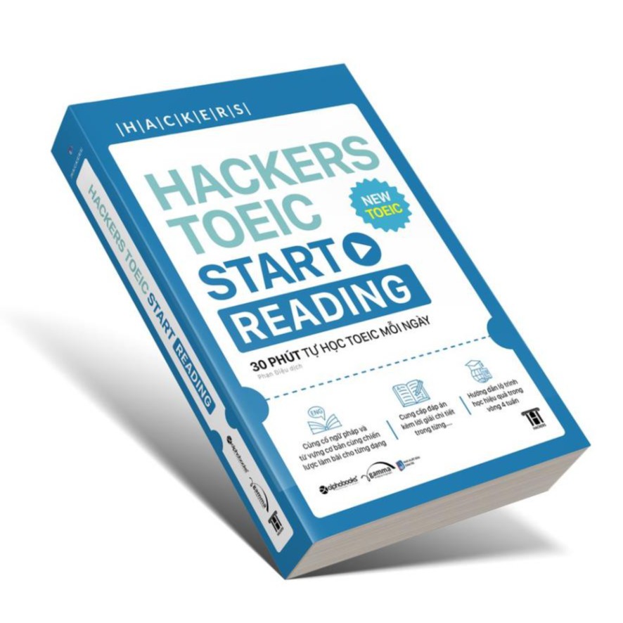 Sách - Hackers Toeic Start Reading Tặng Kèm Bookmark