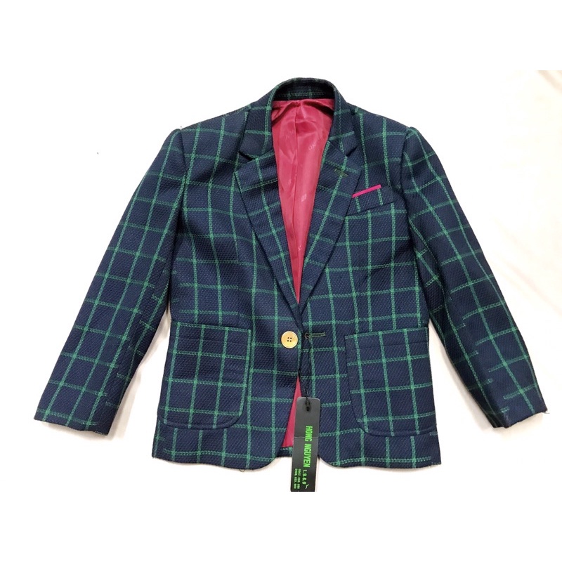 Áo khoác vest cho bé trai ảnh thật của shop