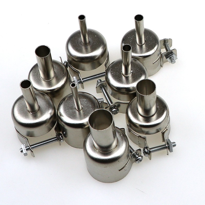 Bộ 8 Đầu Vòi Phun Nhiệt BGA 3/4/5/6/7/8/10/12mm Cho Máy Hàn 850 852