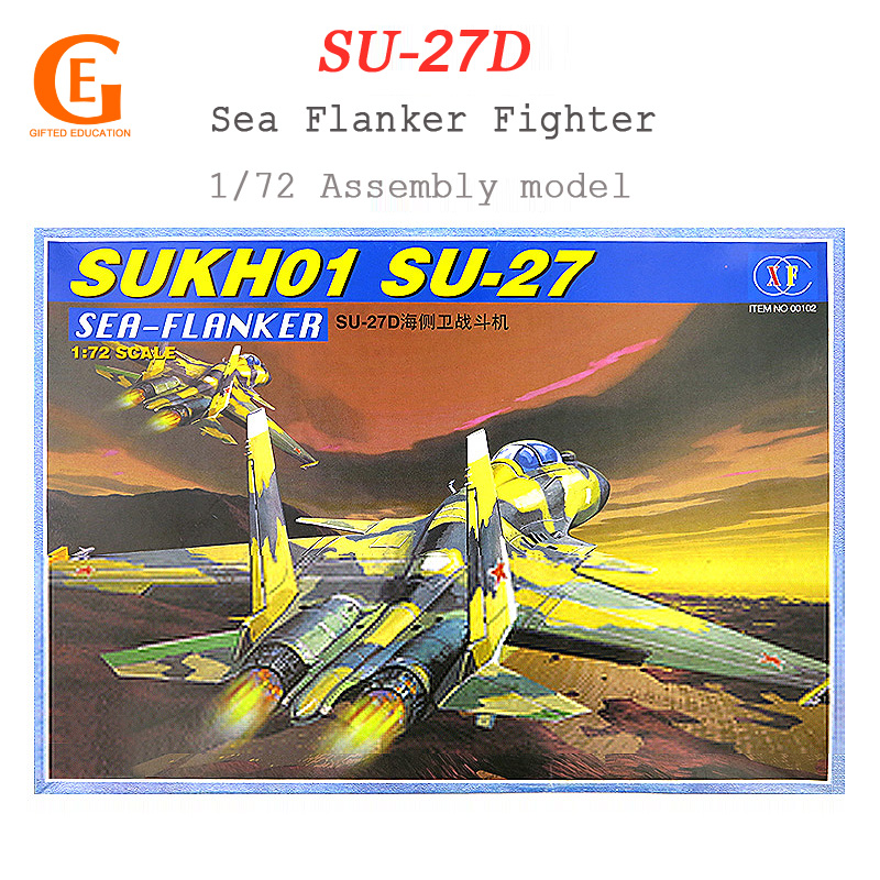 Mô hình máy bay chiến đấu SU-27D tỉ lệ 1 72 thumbnail
