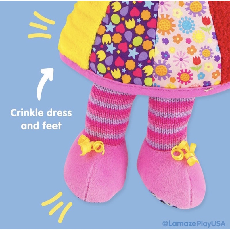 Treo nôi đồ chơi Lamaze -Búp bê Emily kích thích phát triển đa giác quan cho bé LAMAZE - My Friend Emily