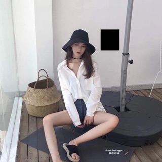 Áo sơmi túi ngực lượn tôm (TR)