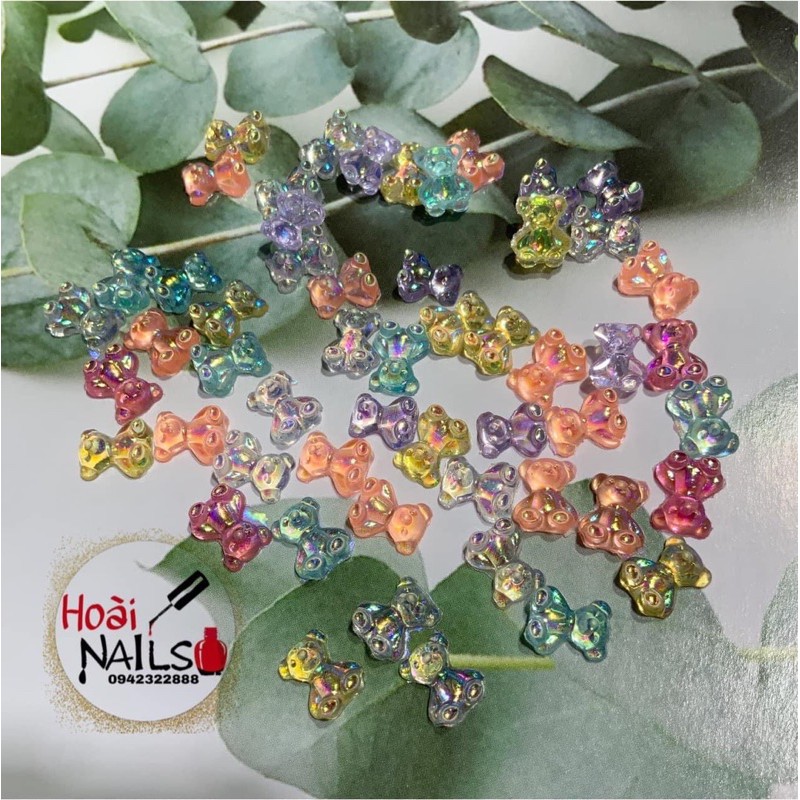 set 10 hình gấu - nơ