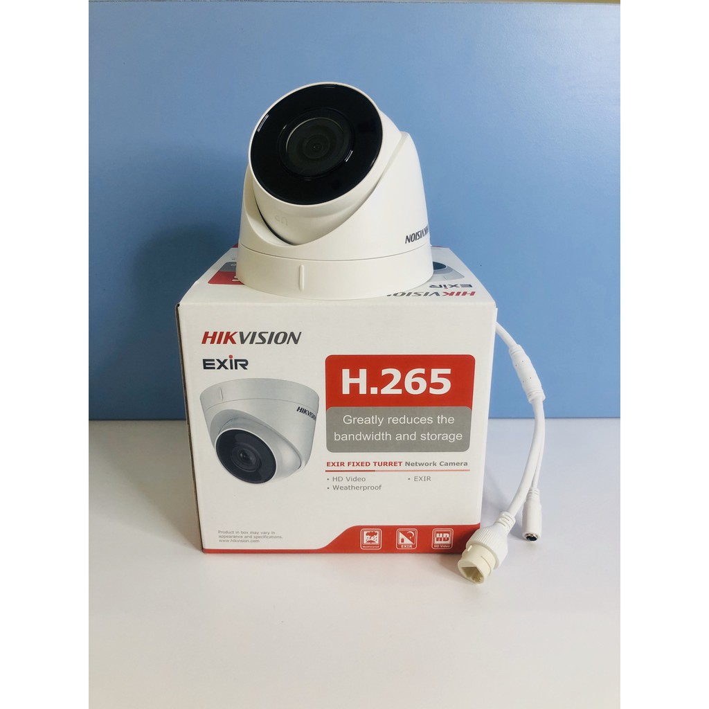 Camera quan sát Hikvision Dome hồng ngoại 2.0Mpx 1080p DS-2CD1323G0E-I - Hàng chính hãng