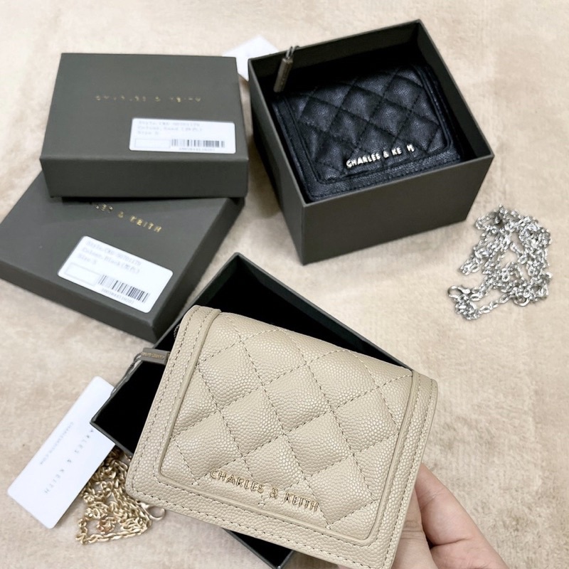 Ví cê kaaa bản mini zize 10cm dây đeo chéo chuẩn loại 1 ( có hộp)