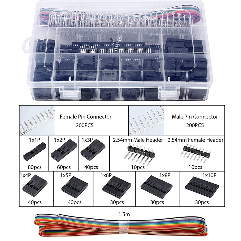 Set kìm tuốt uốn dây điện CNZG SN-28B với 1550 đầu nối tiện lợi