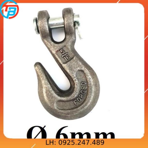 Móc xích đen Phi [ 6mm ] CÁP THÉP Thái Bình VinàN