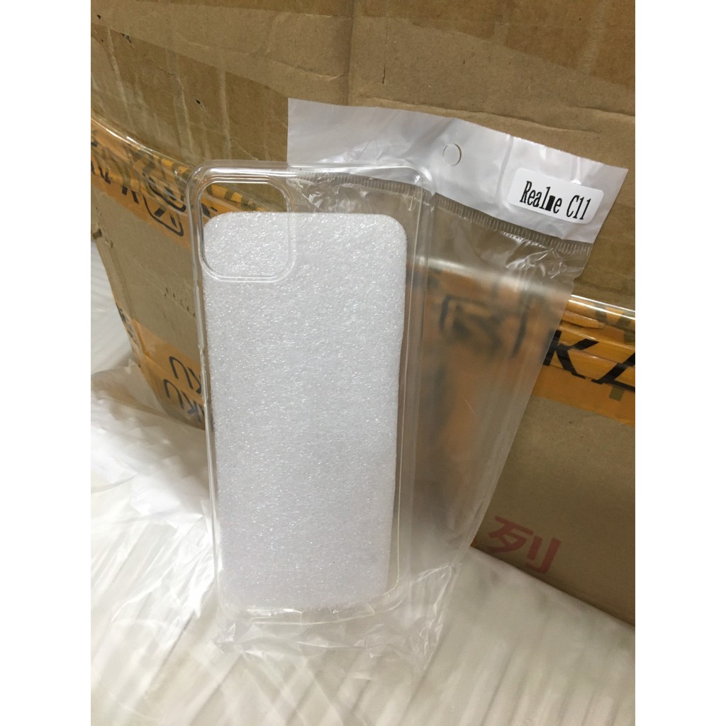 Ốp lưng silicon Oppo Realme C11 trong suốt