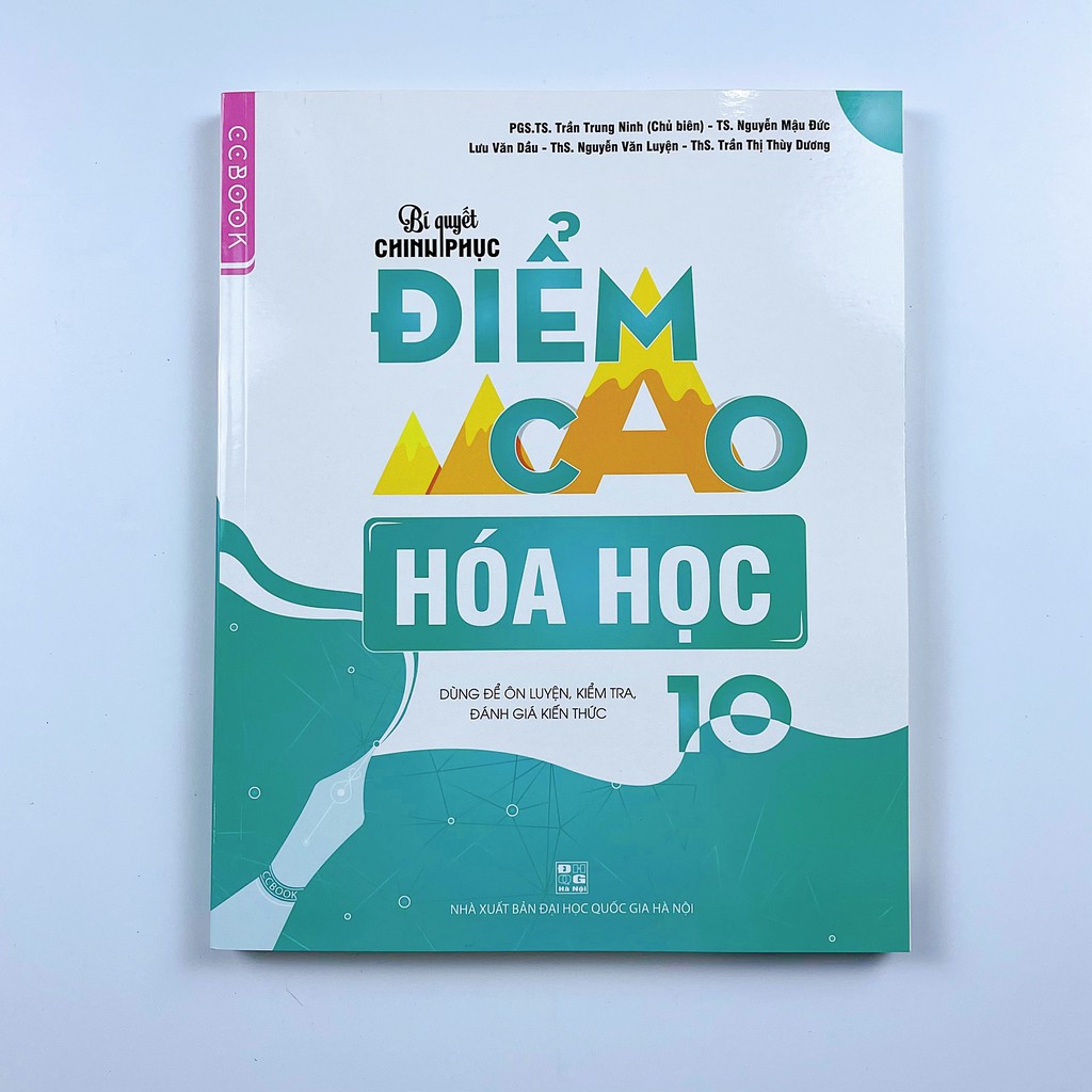 Sách Bí quyết chinh phục điểm cao Hóa học 10