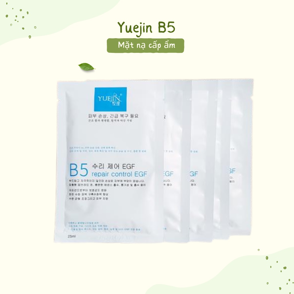 Mặt Nạ B5 JUEJIN &amp; EGF Chuyên Cấp Ẩm &amp; Phục Hồi Da Hư Tổn