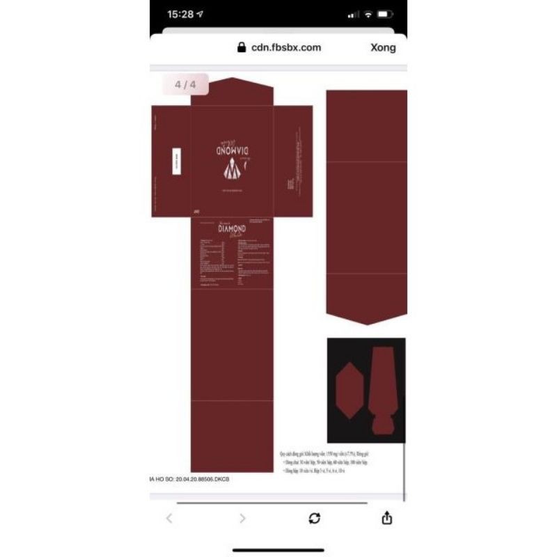 VIÊN UỐNG TRẮNG DA DIAMOND WHITE | BigBuy360 - bigbuy360.vn