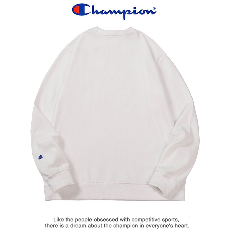 Wholesale Price CHAMPION Couples Cotton Loose Embroidery Pullover Sweatshirts Sports Long Sleeve All-match Coat Unisex | BigBuy360 - bigbuy360.vn
