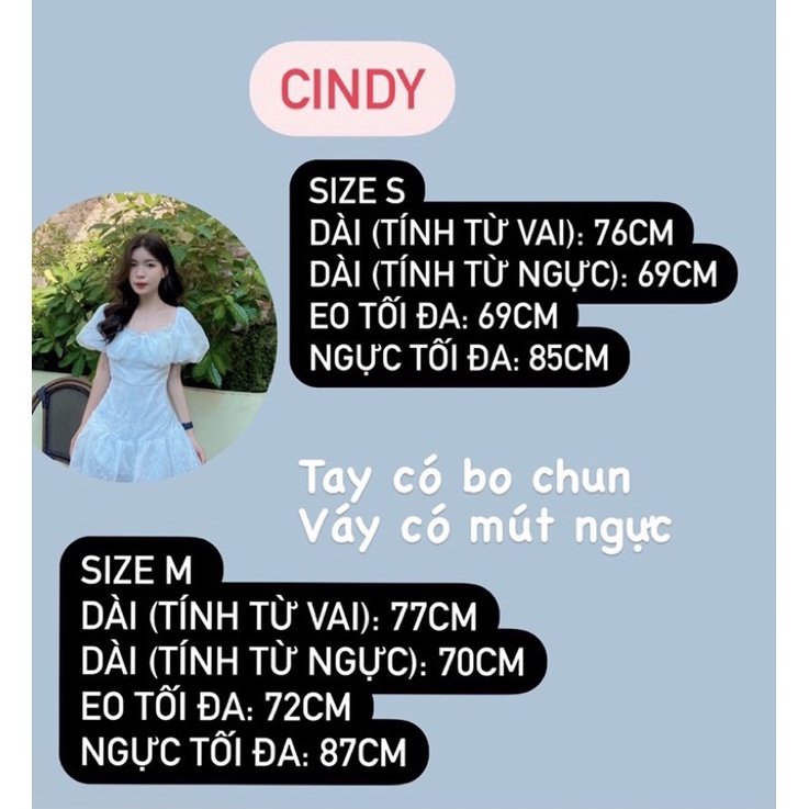 🌷 ĐẦM - VÁY TRẮNG CÔNG CHÚA * CINDY * mặc sinh nhật, ngày thường, dự tiệc