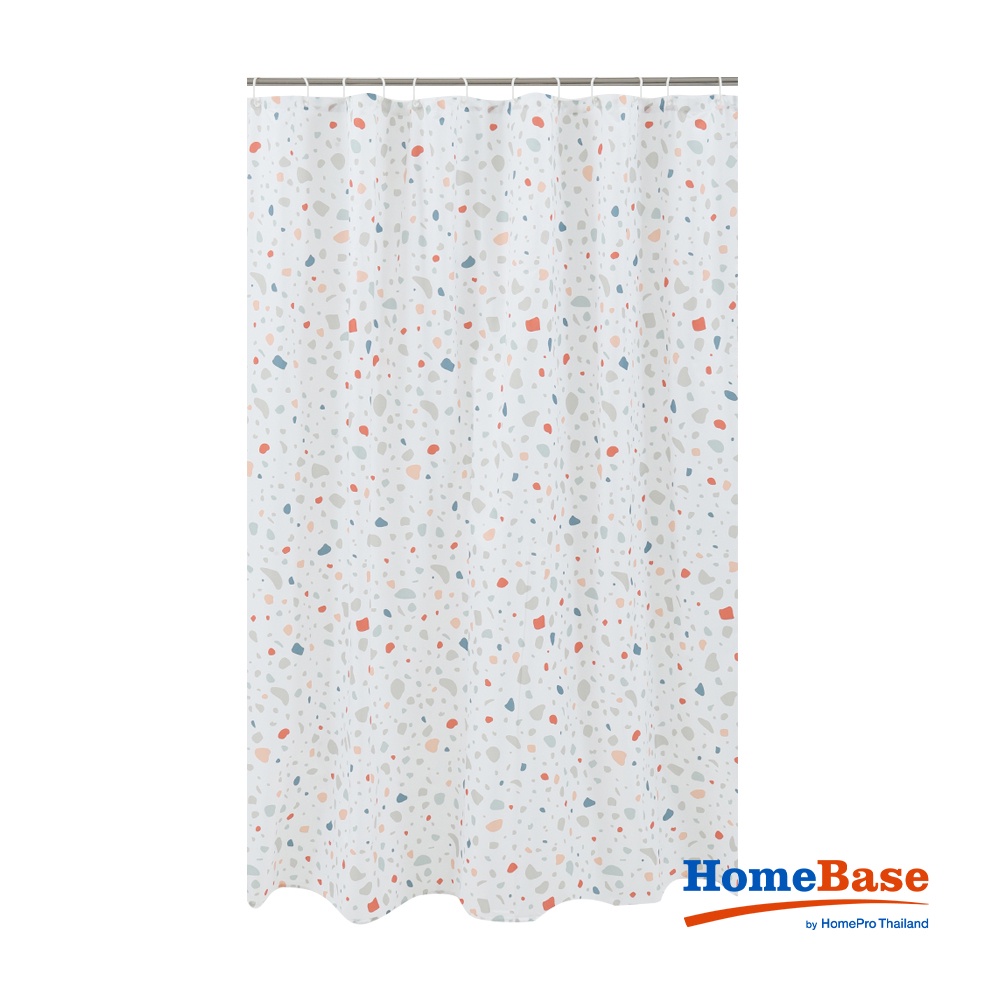 Homebase MOYA Rèm phòng tắm ACS21094 bằng Polyester 180X180X0.1CM họa tiết đồ họa