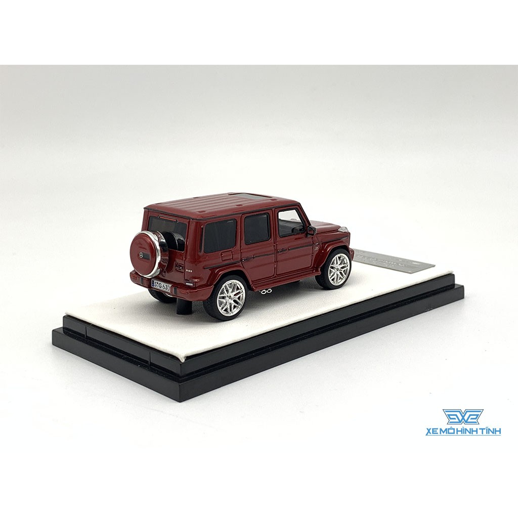 Xe Mô Hình Mercedes-AMG G63 1:64 Motor Helix ( Đỏ Đô Bóng )