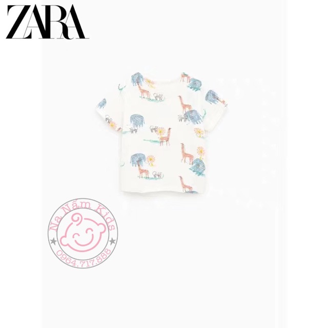 (SALE) Áo phông Zara muông thú mẫu mới 2020