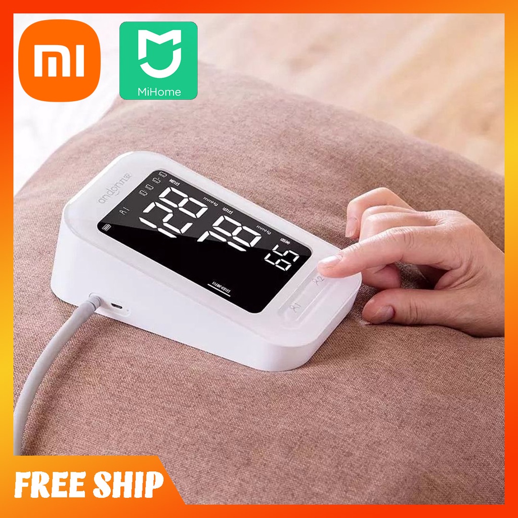Máy đo huyết áp Xiaomi Andon KD-5907 độ chính xác cao, đo liên tục 150 lần, tự động tắt khi không sử dụng