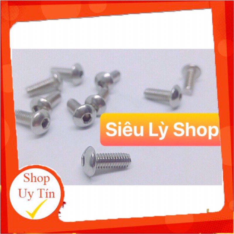 Ốc lục giác inox304 size M5(túi 5 con và 10con)