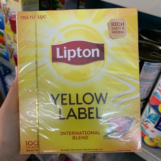 Trà lipton nhãn vàng 100 gói