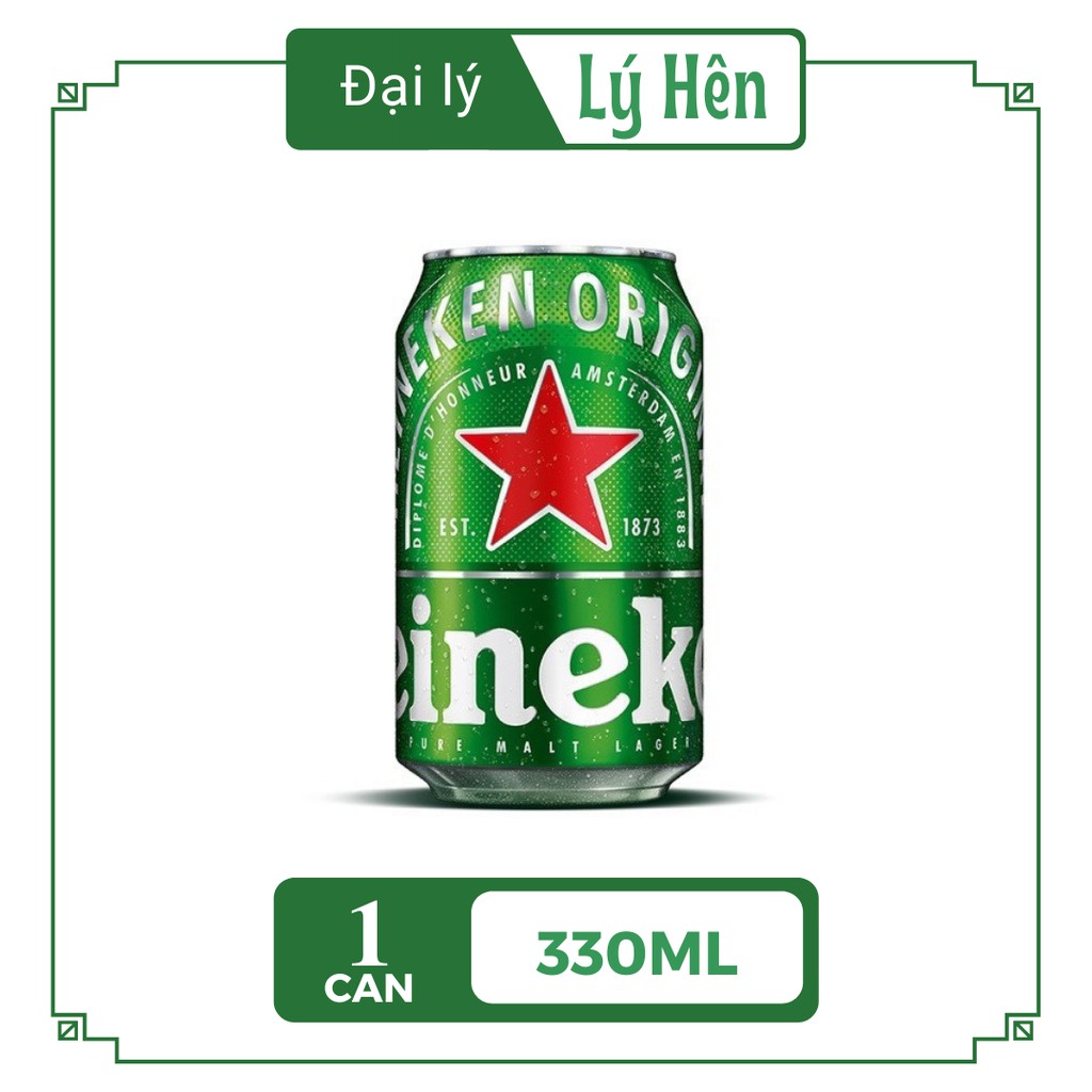 Lon Lẻ Thường Bia Heineken 330ml/Lon