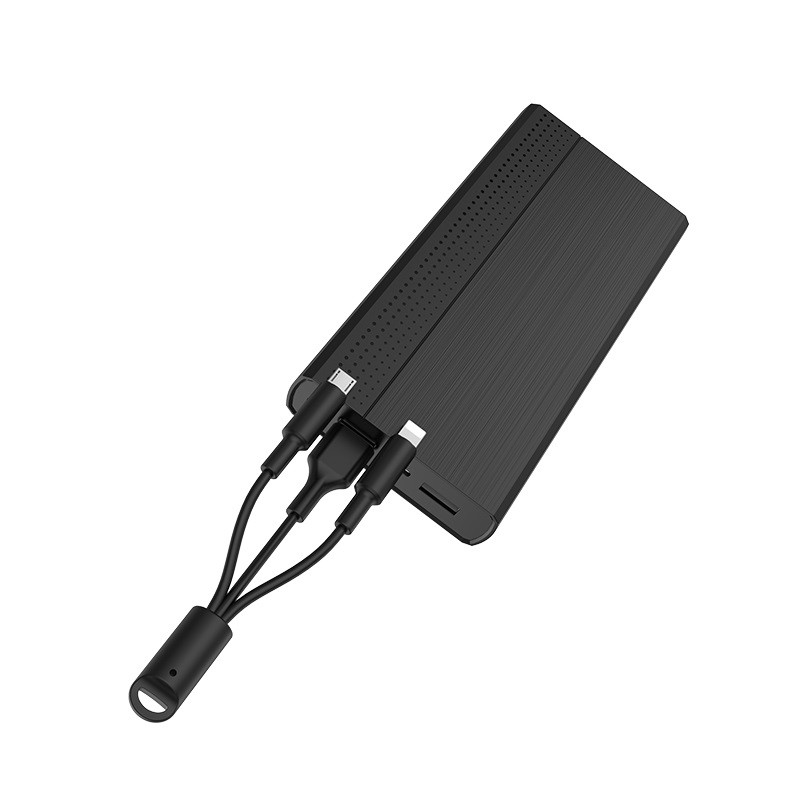 Sạc Dự Phòng Hoco J33A 20000 mAh - Kèm Dây Cáp Sạc iphone / micro usb 2in1 - Chính hãng