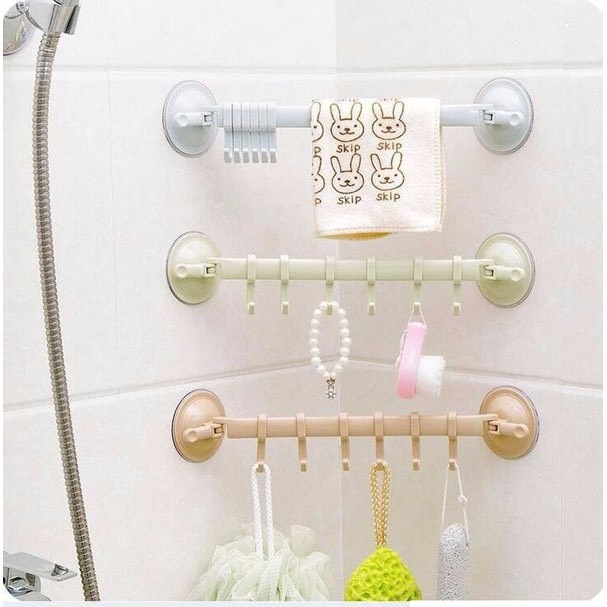 (CAO CẤP) MÓC TREO ĐỒ NHÀ TẮM HÚT CHÂN KHÔNG