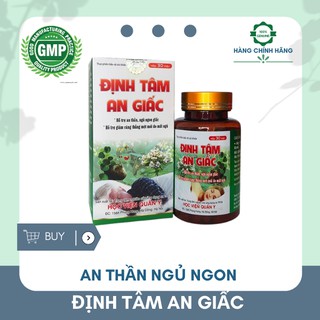 Định tâm an giâc Học viện quân y an thần ngủ ngon