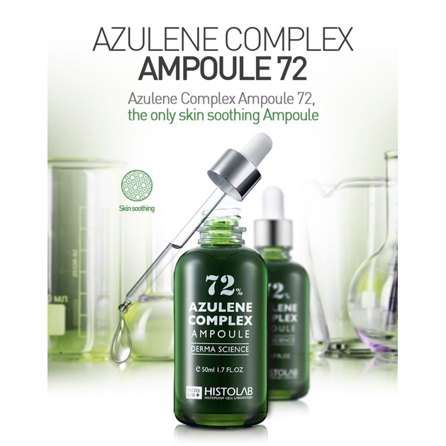 Tinh Chất Kiểm Soát Mụn - AZULENE COMPLEX AMPOULE 72%