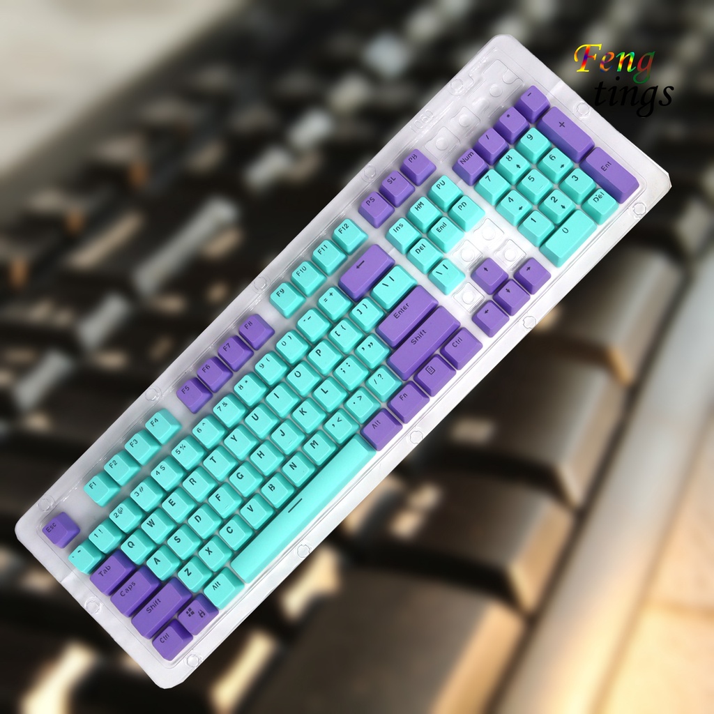 Set 104 Nắp Phím Thay Thế Chống Mài Mòn Cho Bàn Phím Cơ Cross-axis