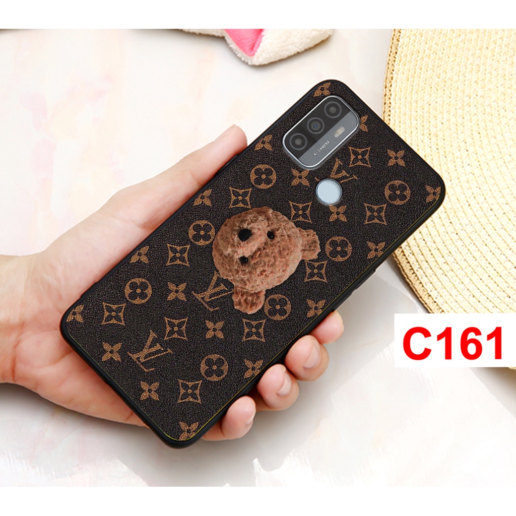 Ốp lưng Oppo A52 - A92 - A53 in hình gấu bearbrick thời trang cao cấp. ốp oppo rẻ bền đẹp.