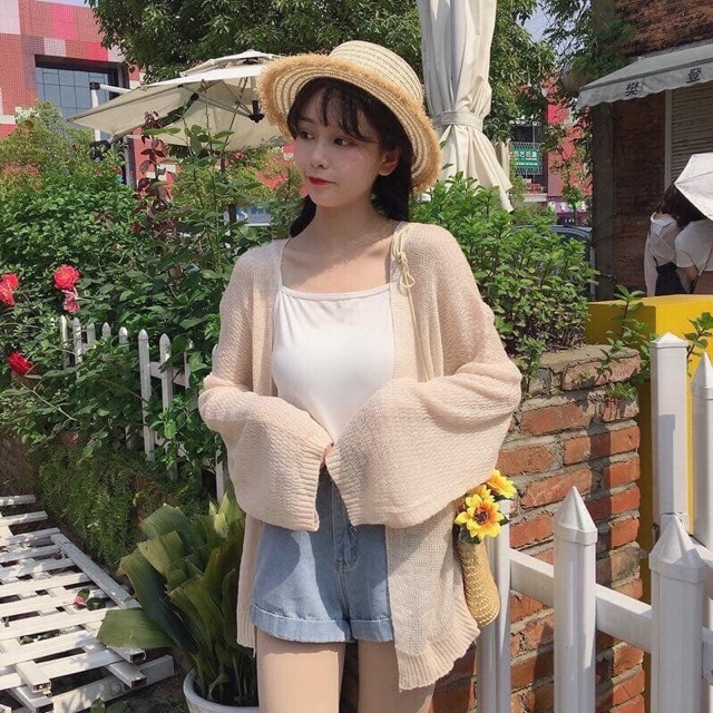 [Mã SR14MAY5 giảm 20K đơn 50K] Áo len cadigan mỏng hàng Quảng Châu đẹp | BigBuy360 - bigbuy360.vn